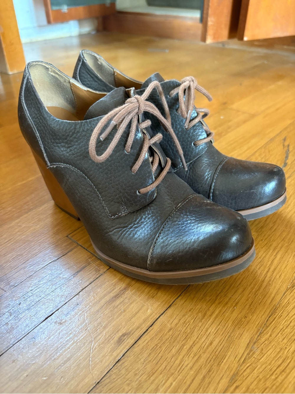Kirk-ease Leather Oxford Lace-Up Shoes - Picture 5 of 6